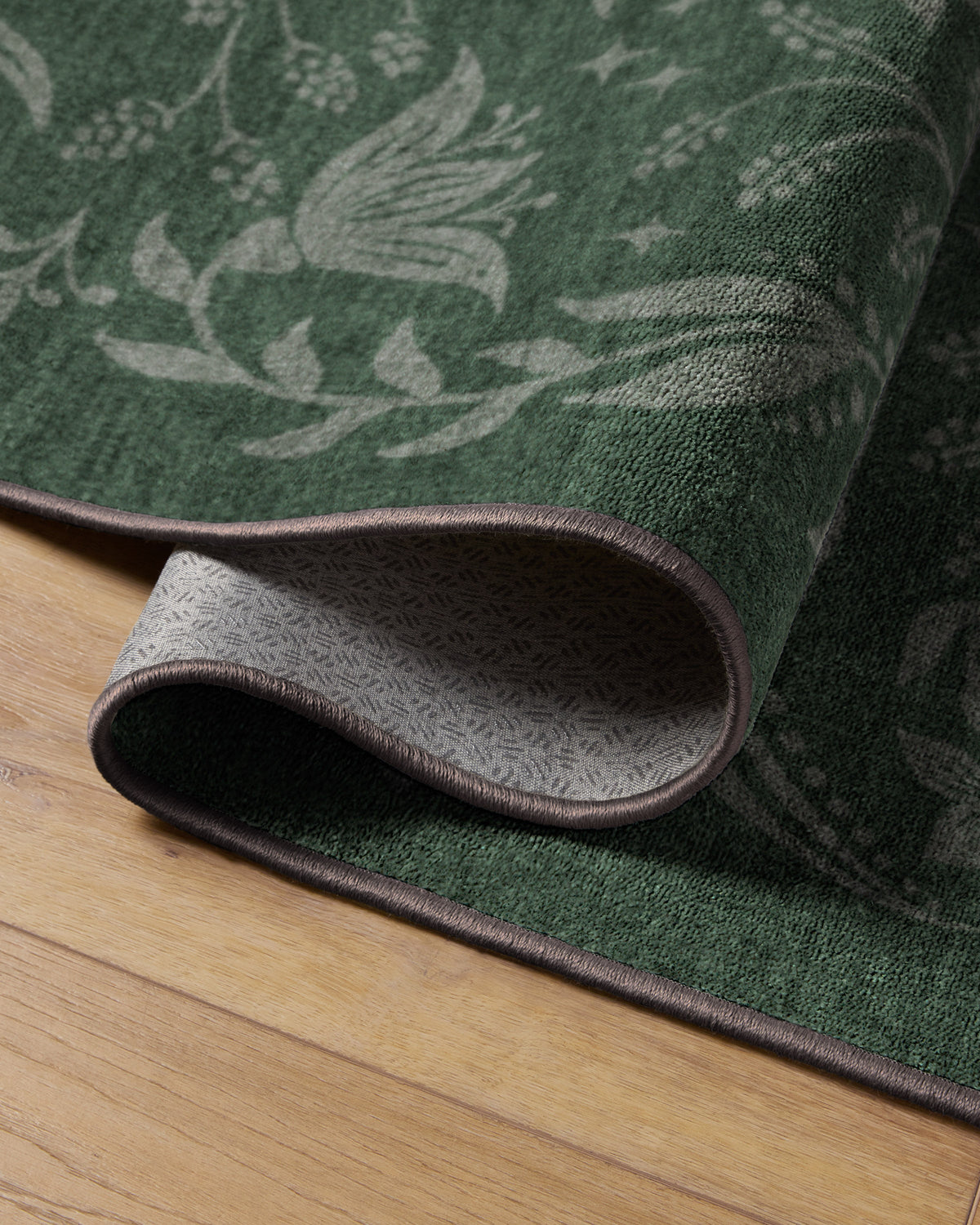 Christmas Wonderland Green Rug