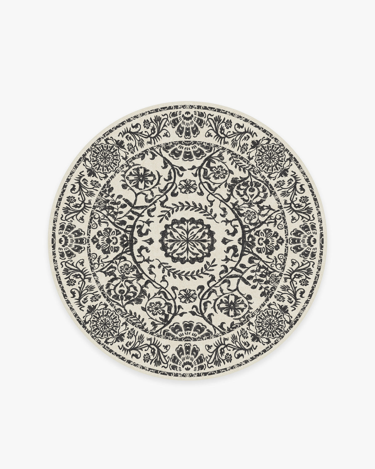 Delphina Black & White Flatwoven Rug