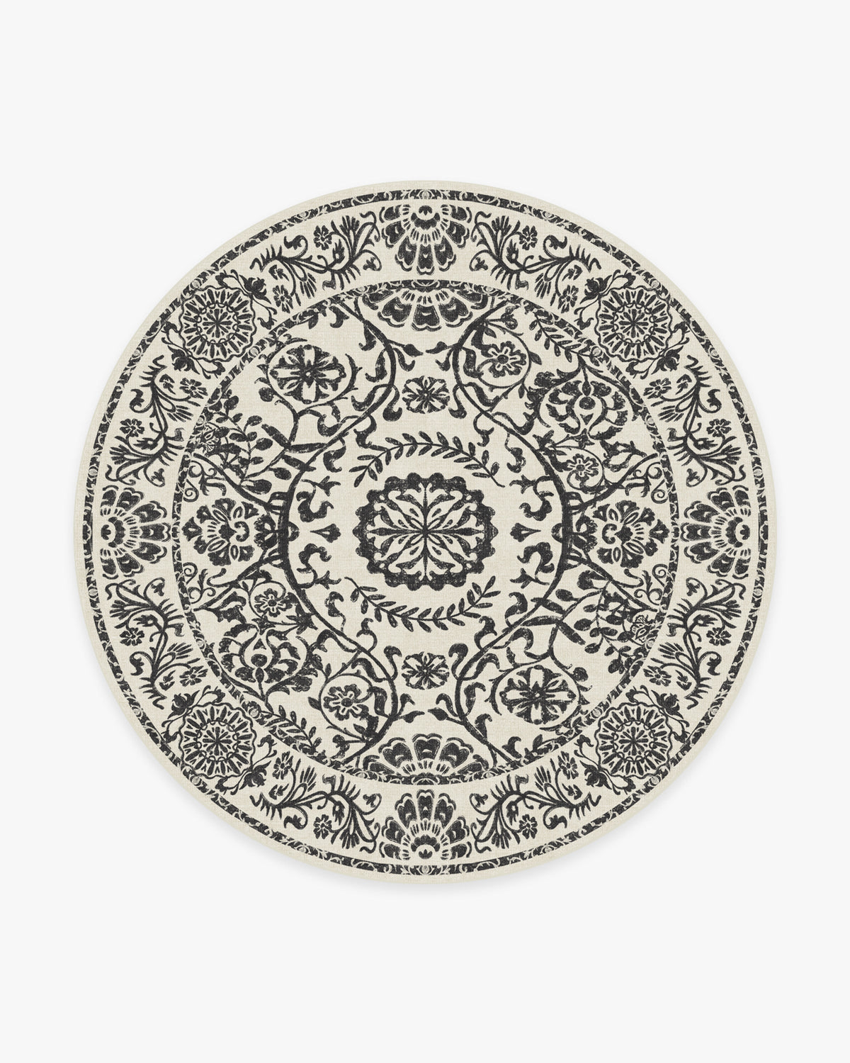 Delphina Black & White Flatwoven Rug