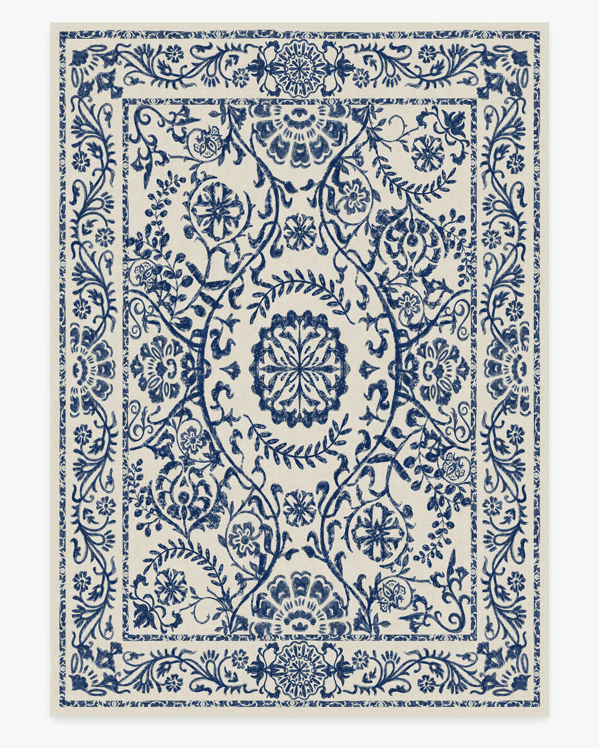 Delphina Delft Blue Flatwoven Rug