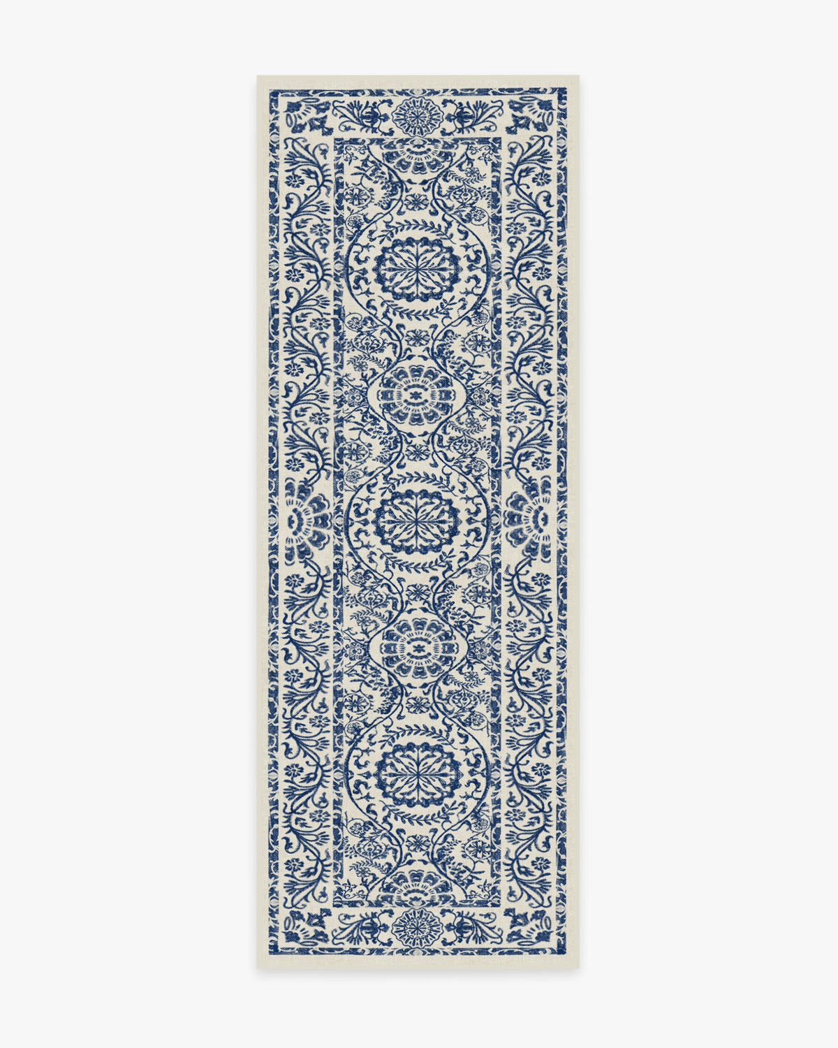 Delphina Delft Blue Flatwoven Rug