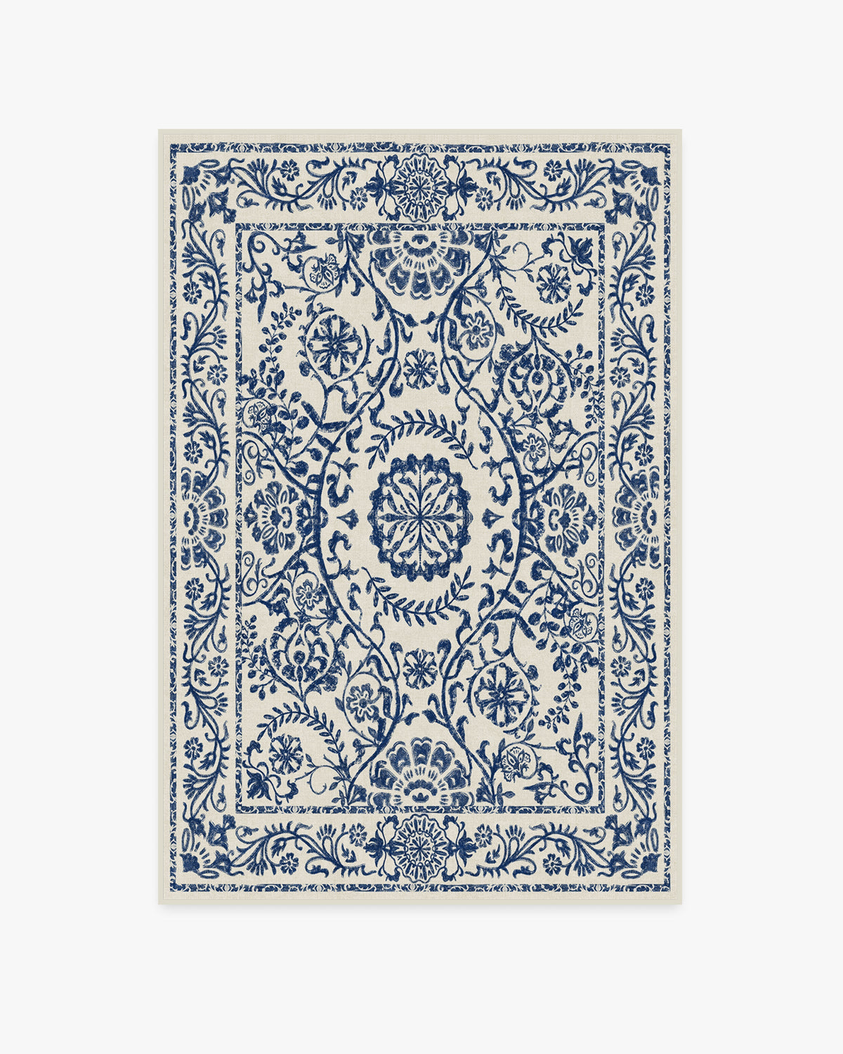 Delphina Delft Blue Flatwoven Rug