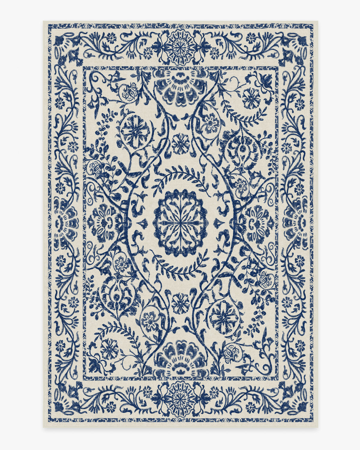 Delphina Delft Blue Flatwoven Rug