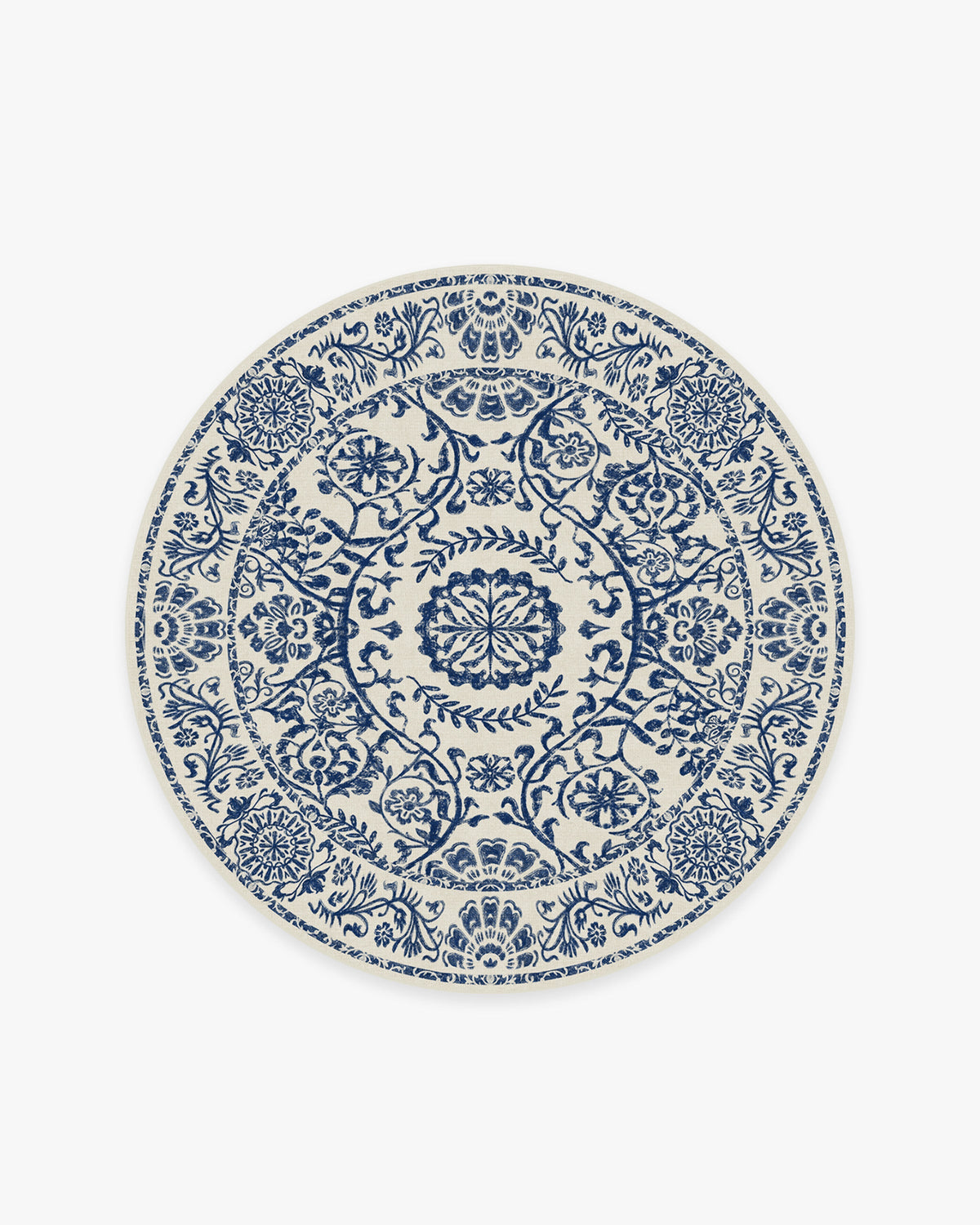 Delphina Delft Blue Flatwoven Rug
