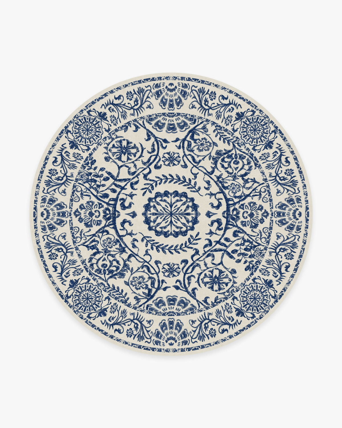Delphina Delft Blue Flatwoven Rug