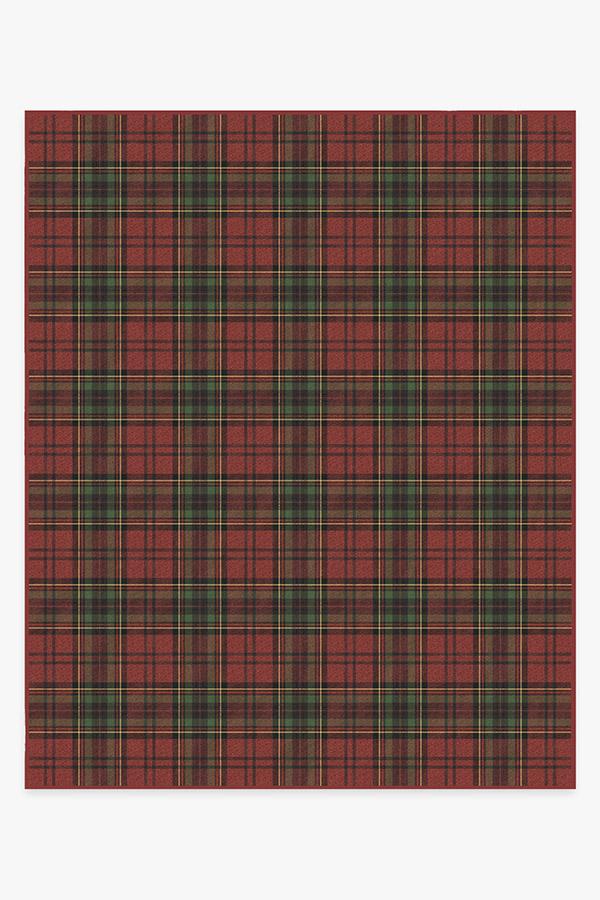 Dress Stewart Tartan Red Flatwoven Rug