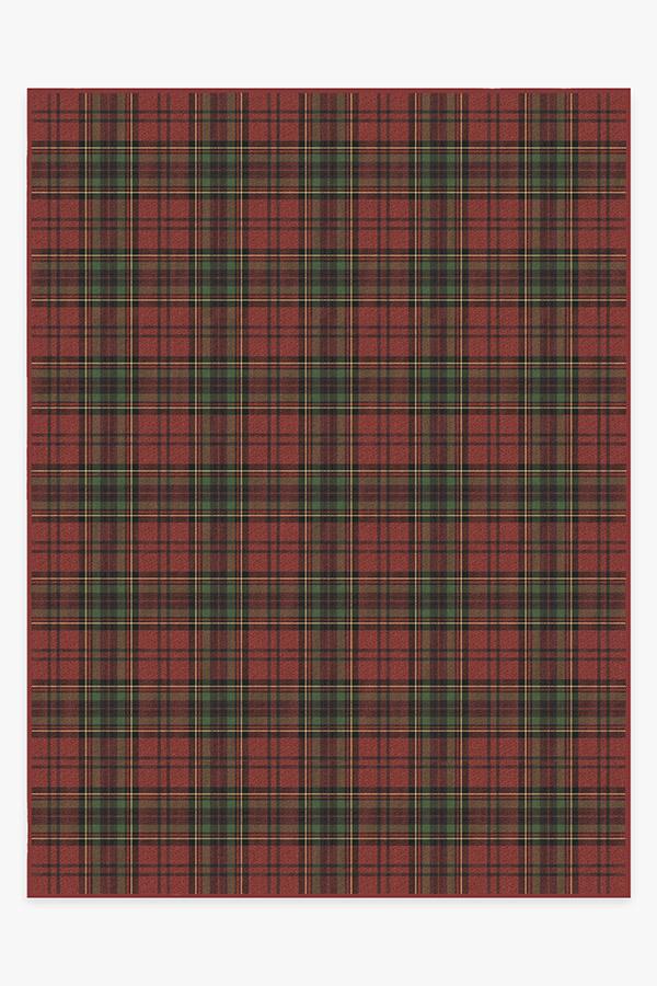 Dress Stewart Tartan Red Flatwoven Rug