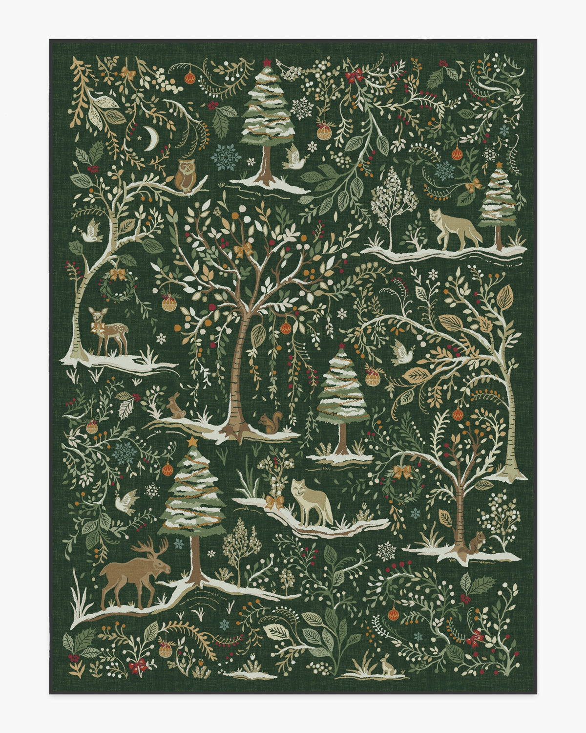 Elwood Forest Green Rug