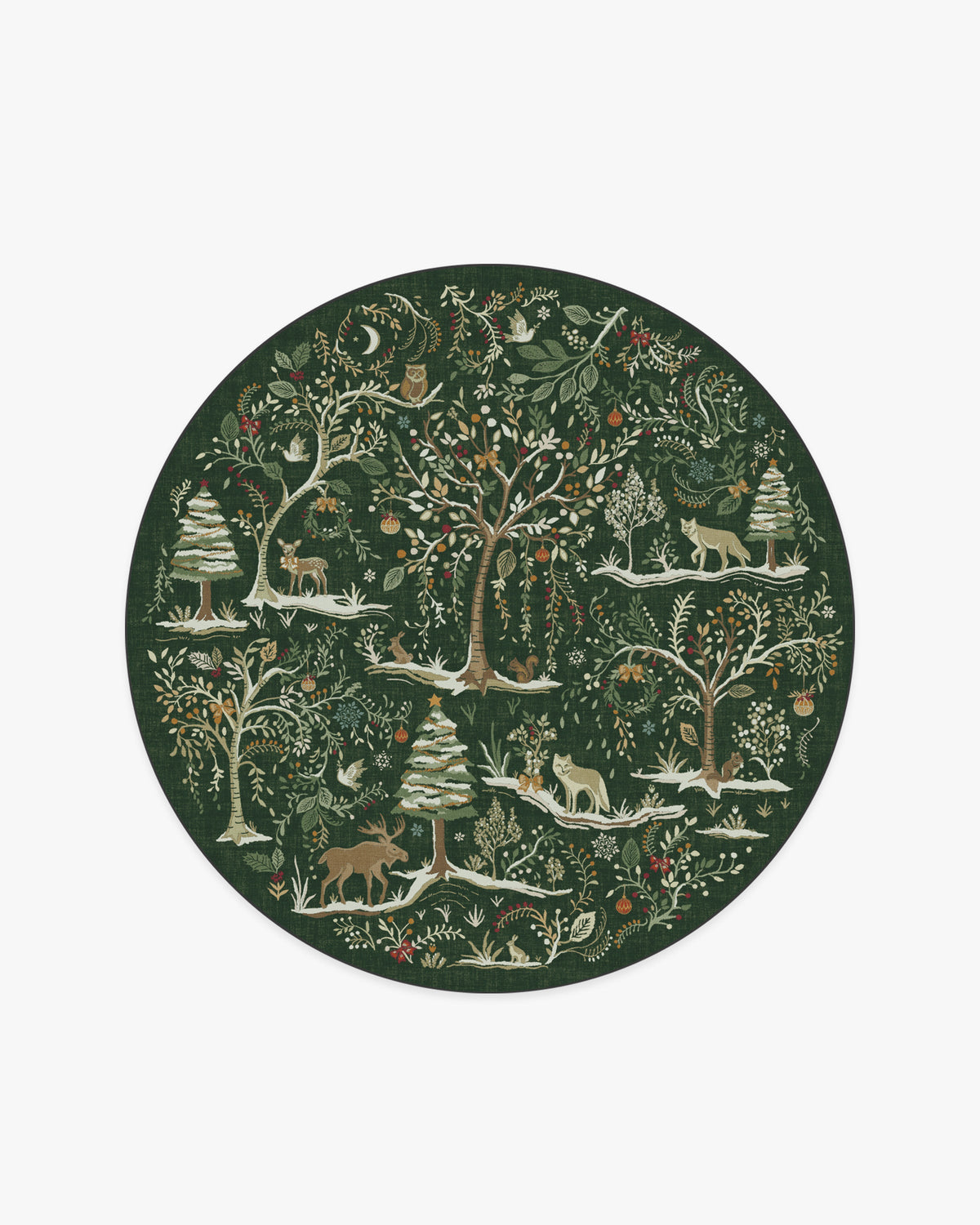 Elwood Forest Green Flatwoven Rug