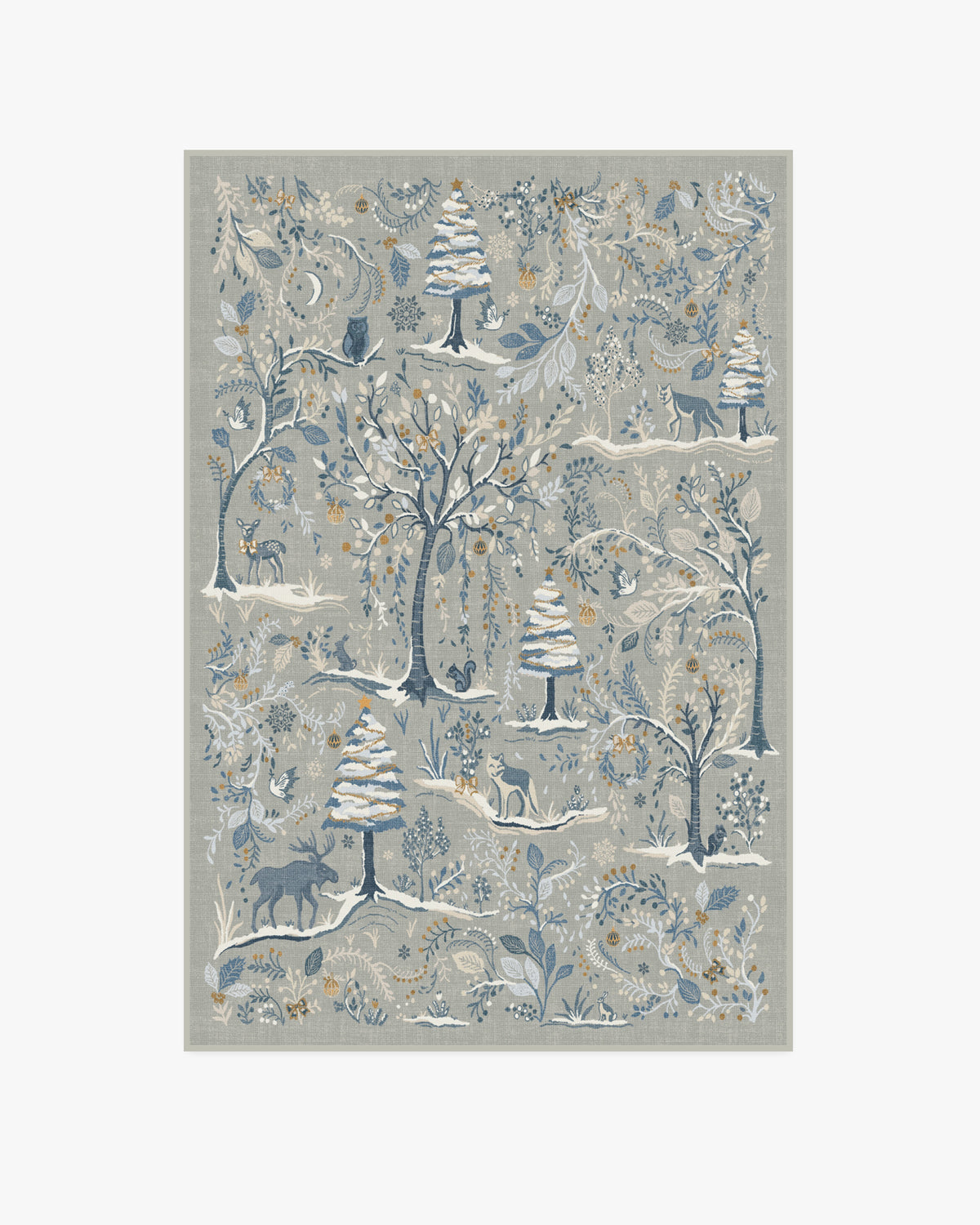 Elwood Silver Rug