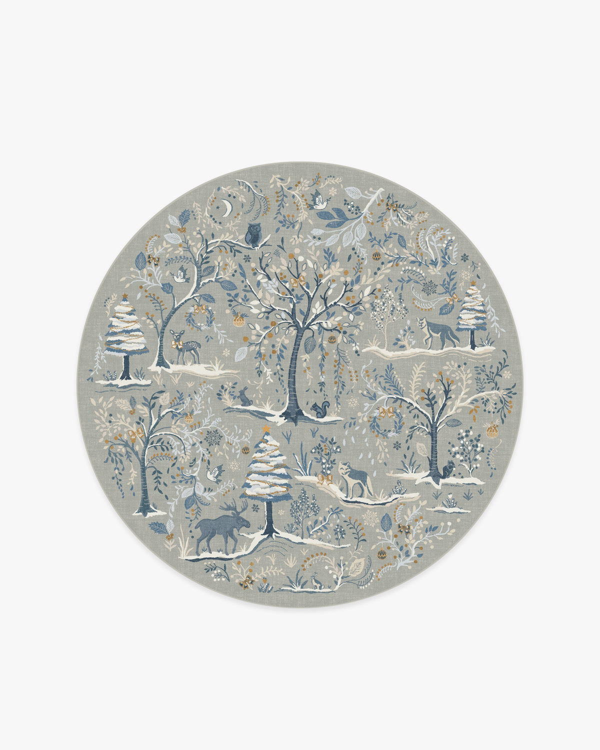 Elwood Silver Rug