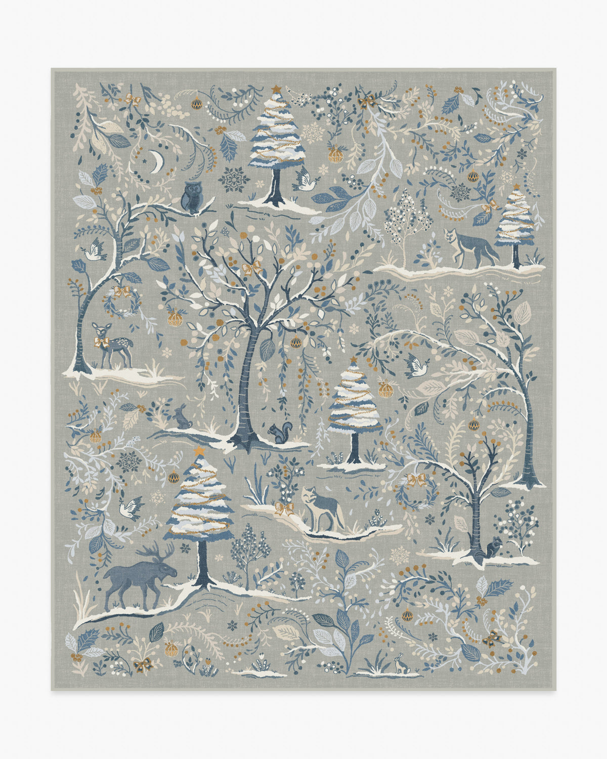 Elwood Silver Rug