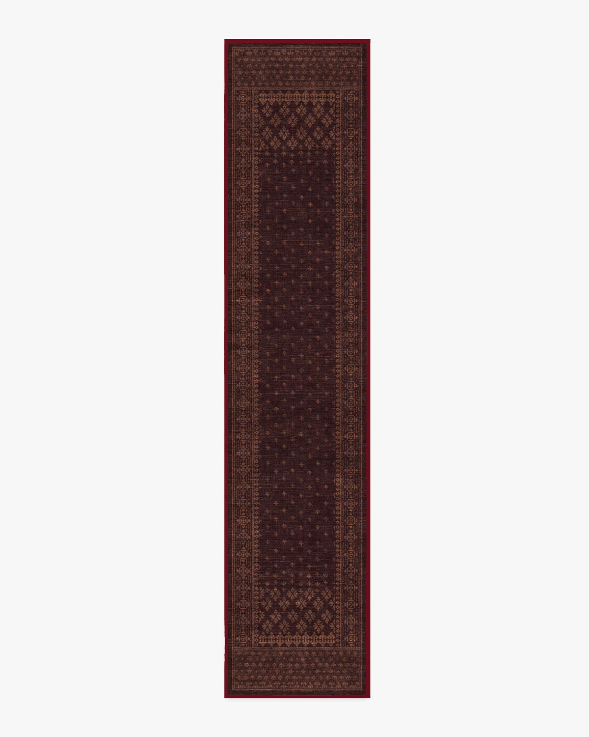 Fernanda Burgundy Flatwoven Rug