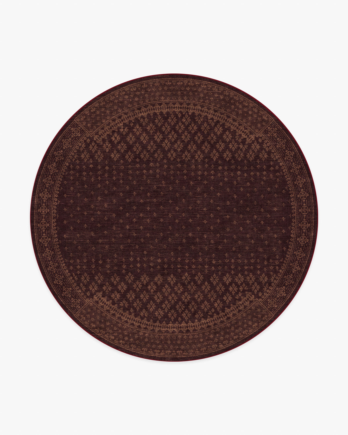 Fernanda Burgundy Flatwoven Rug