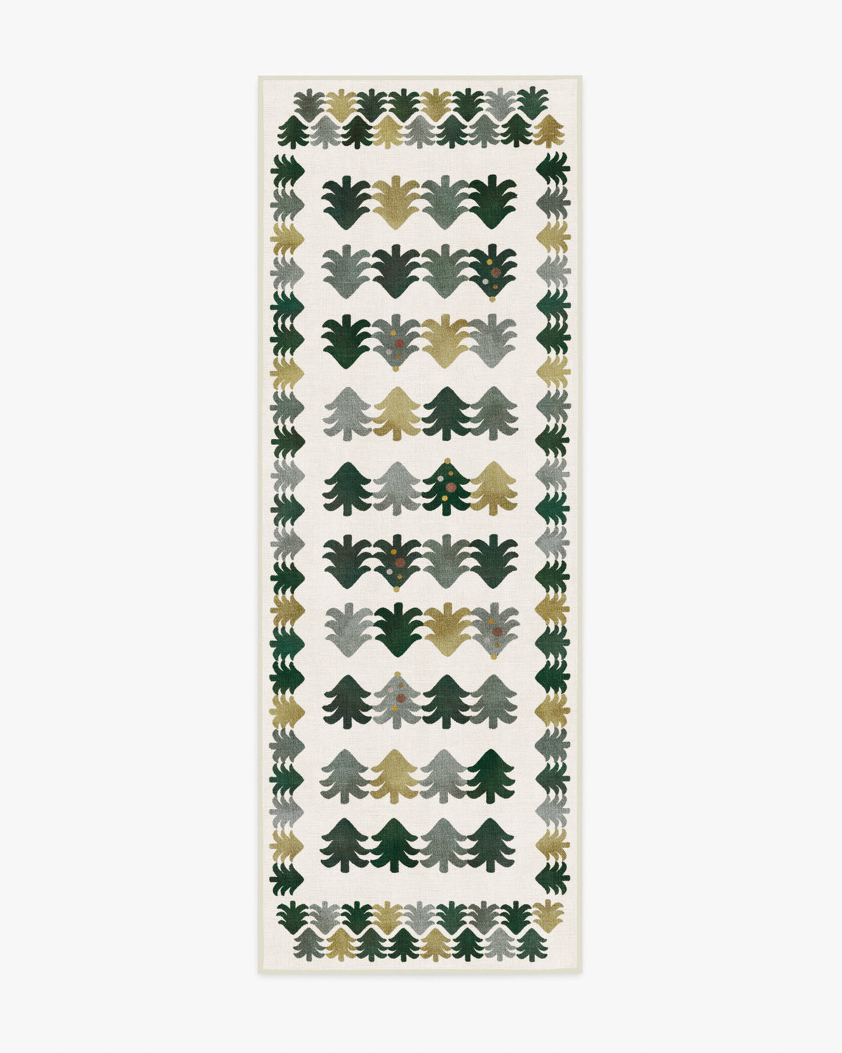 Festive Forest Green Rug