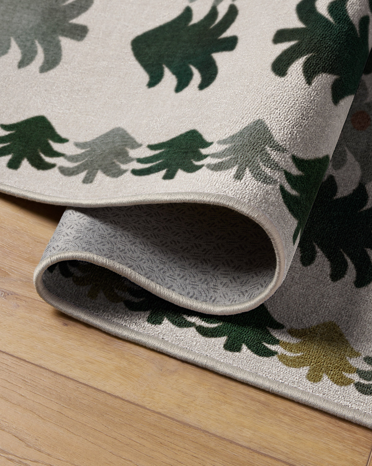 Festive Forest Green Rug