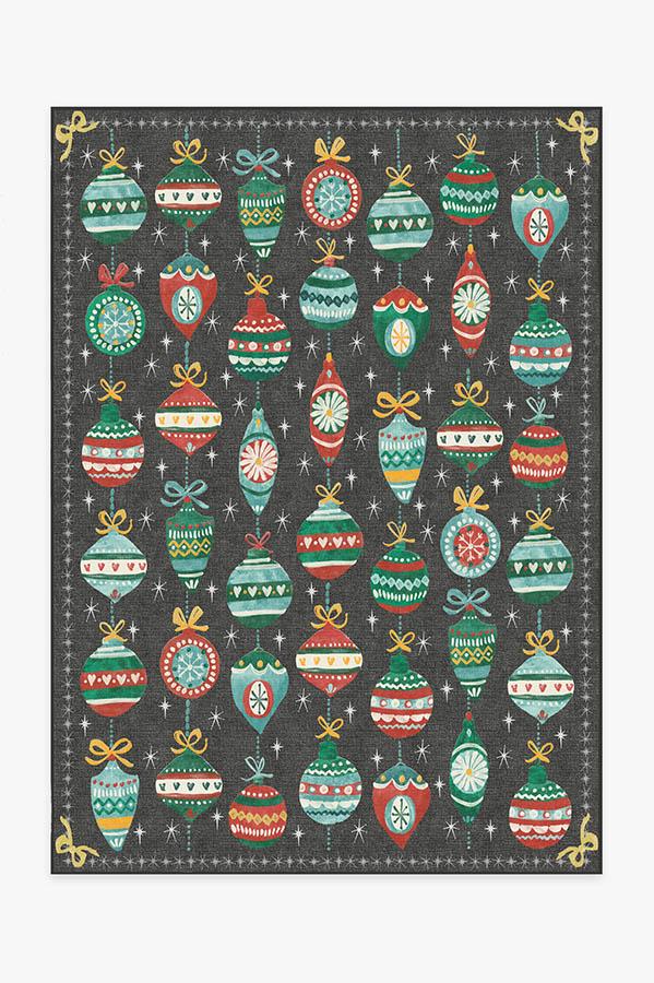 Festive Garland Multicolor Flatwoven Rug