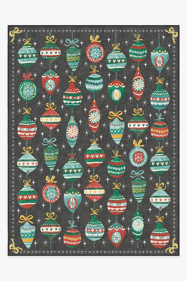 Festive Garland Multicolor Flatwoven Rug