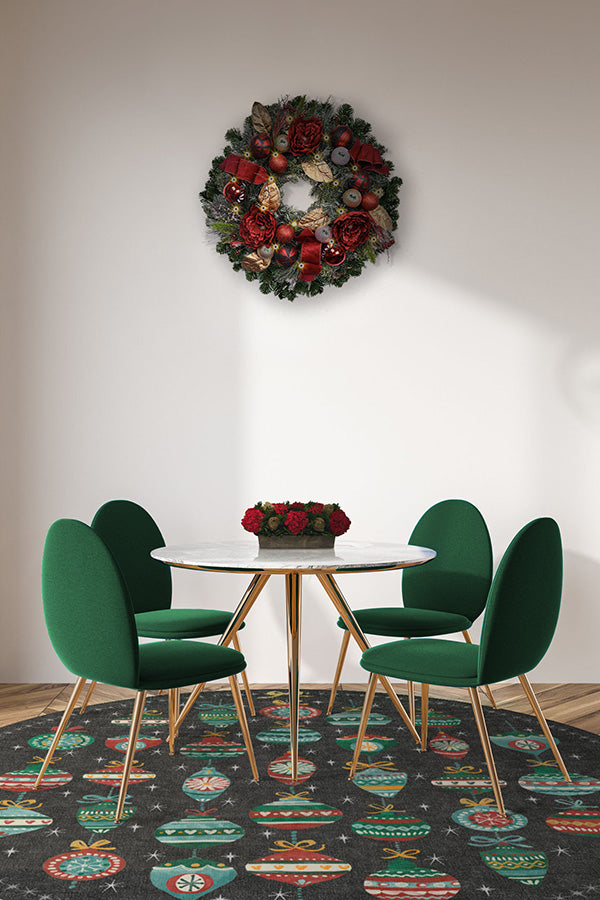 Festive Garland Multicolor Rug