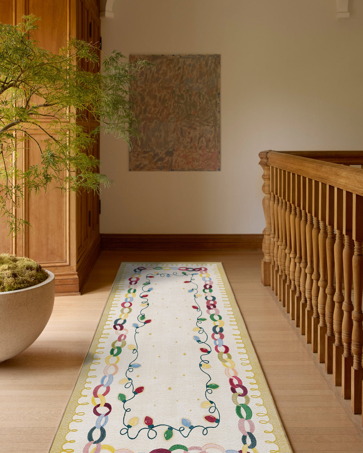 Garland Glow Cream Rug