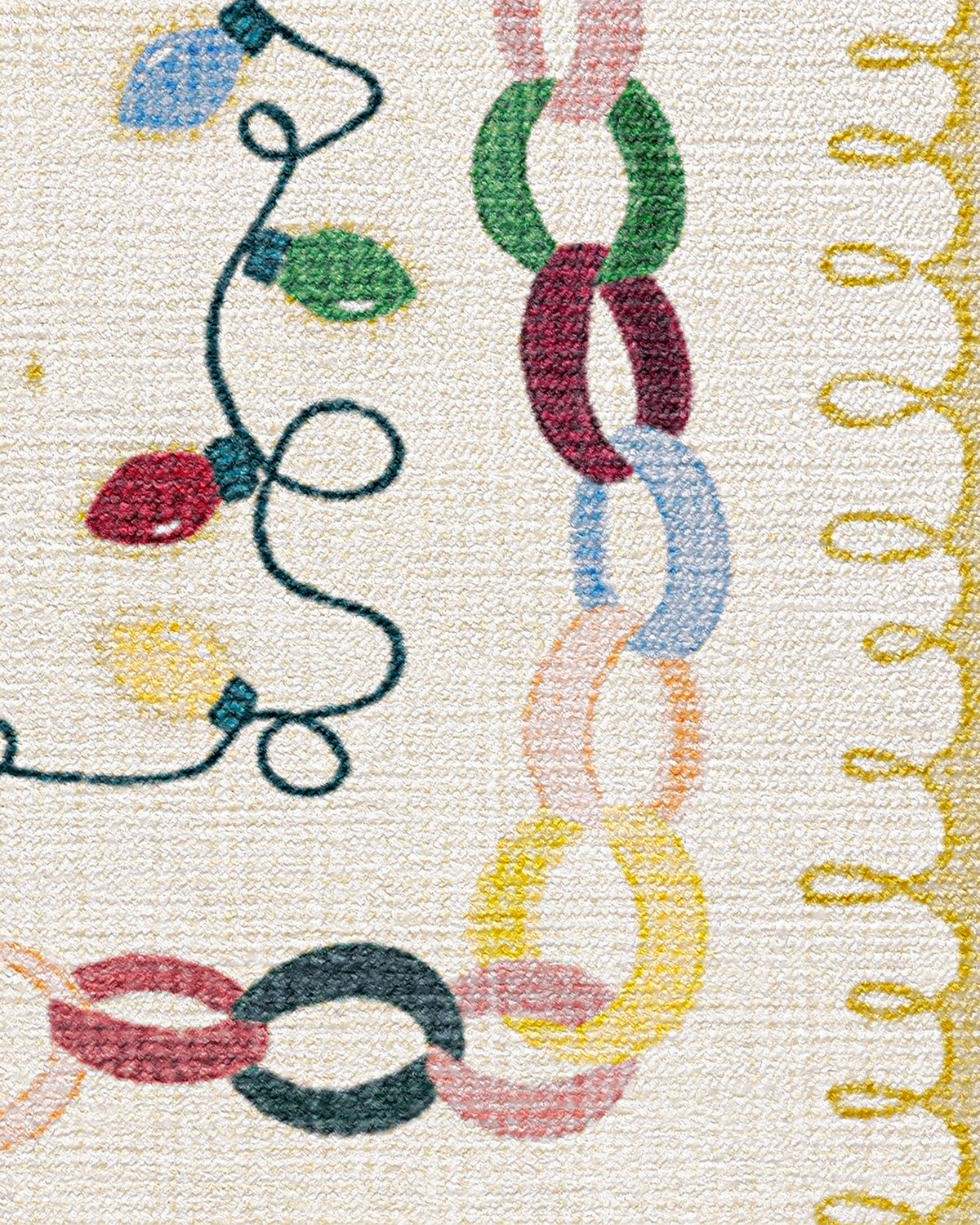 Garland Glow Cream Rug