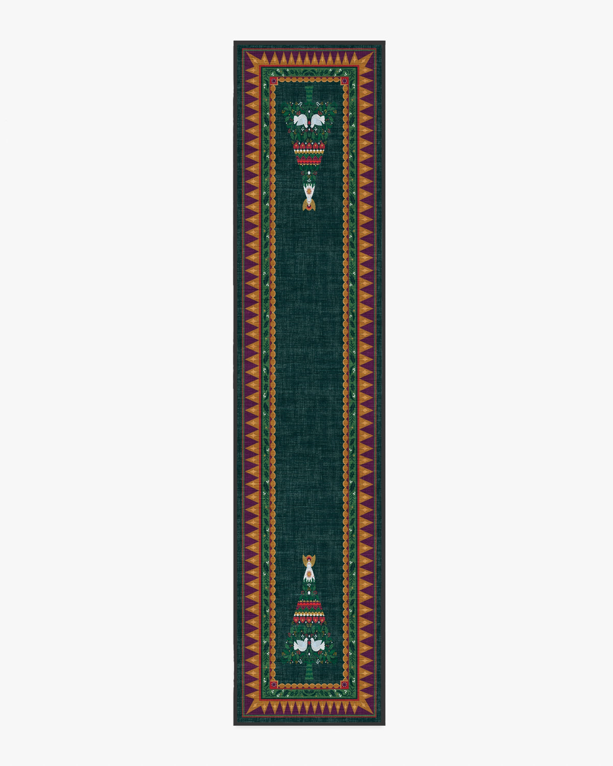 Giving Tree Green & Gold Rug