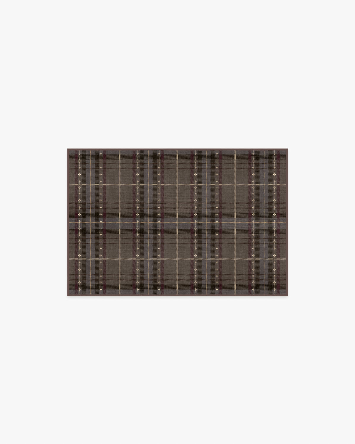 Heirloom Tartan Brown Rug