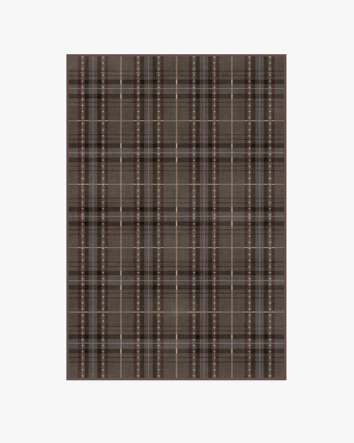 Heirloom Tartan Brown Rug