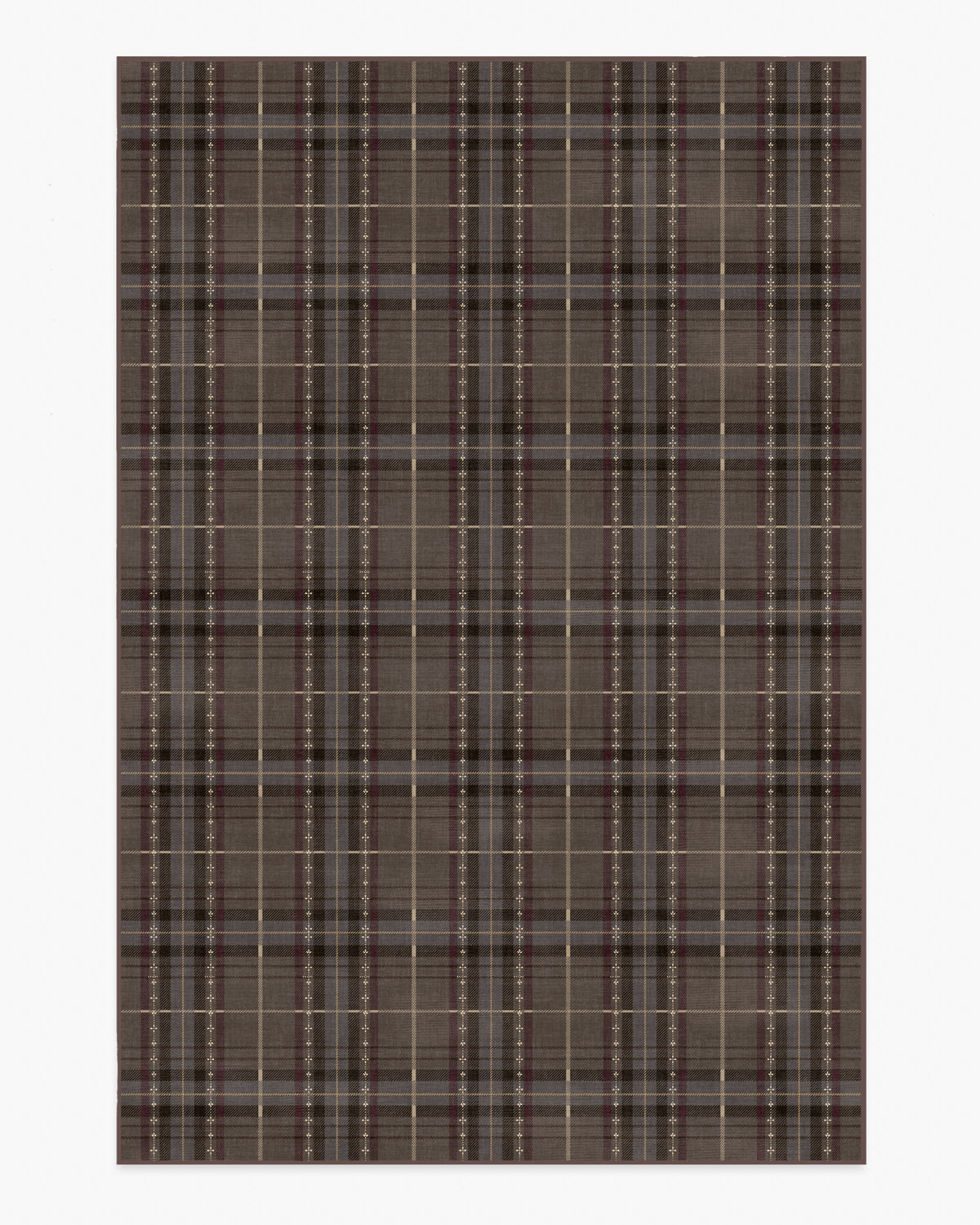 Heirloom Tartan Brown Rug