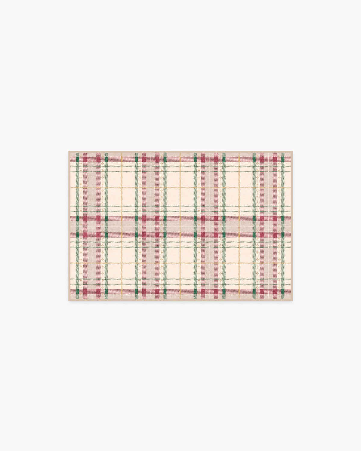 Heirloom Tartan Cream Rug
