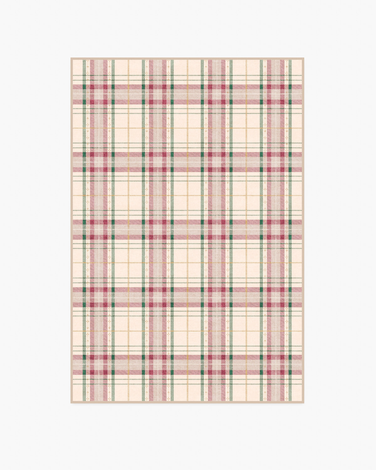 Heirloom Tartan Cream Rug