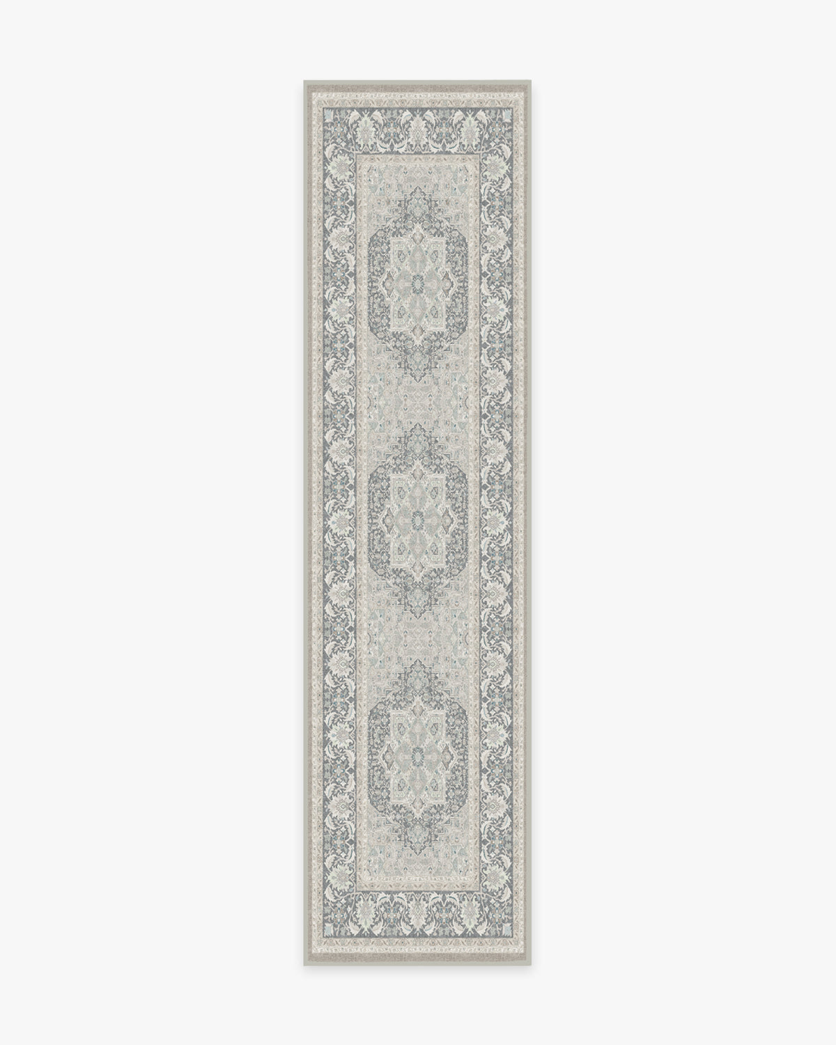 Hendesi Heriz Abalone Flatwoven Rug