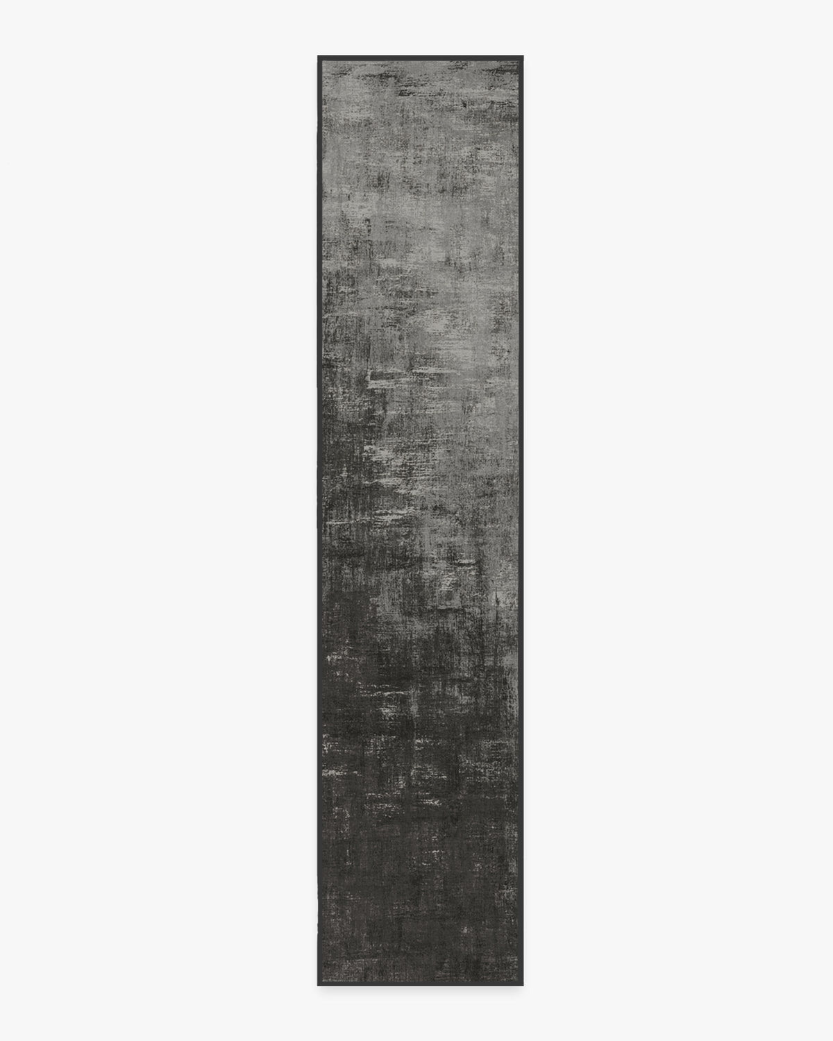 Impasto Greyscale Flatwoven Rug