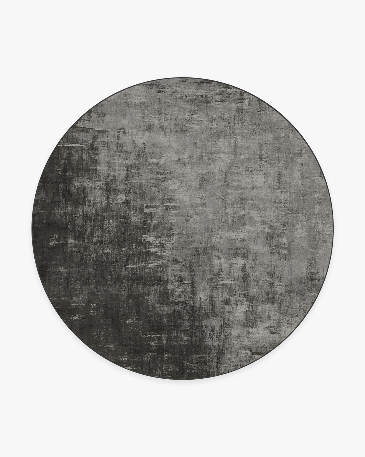 Impasto Greyscale Flatwoven Rug
