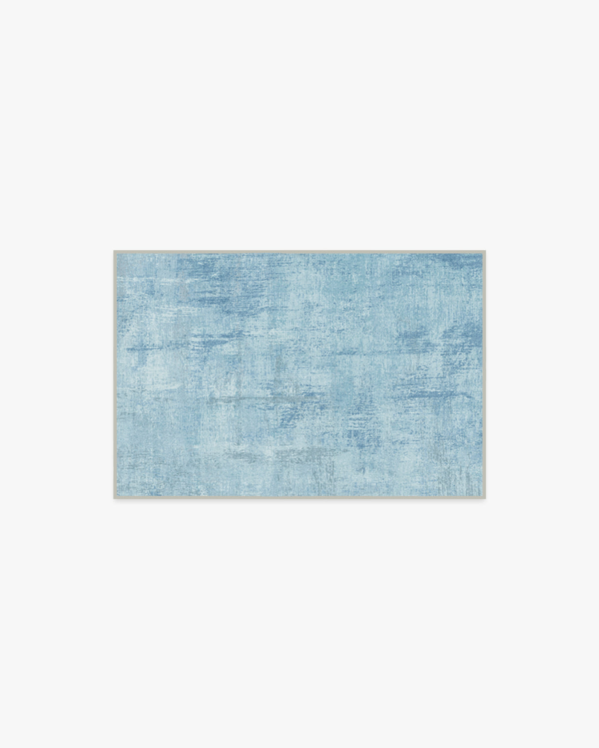 Impasto Slate Blue Flatwoven Rug