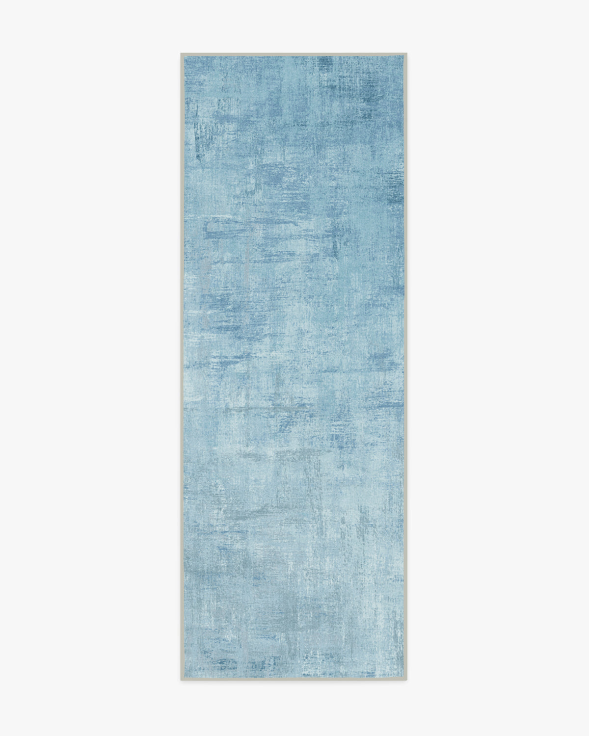 Impasto Slate Blue Flatwoven Rug