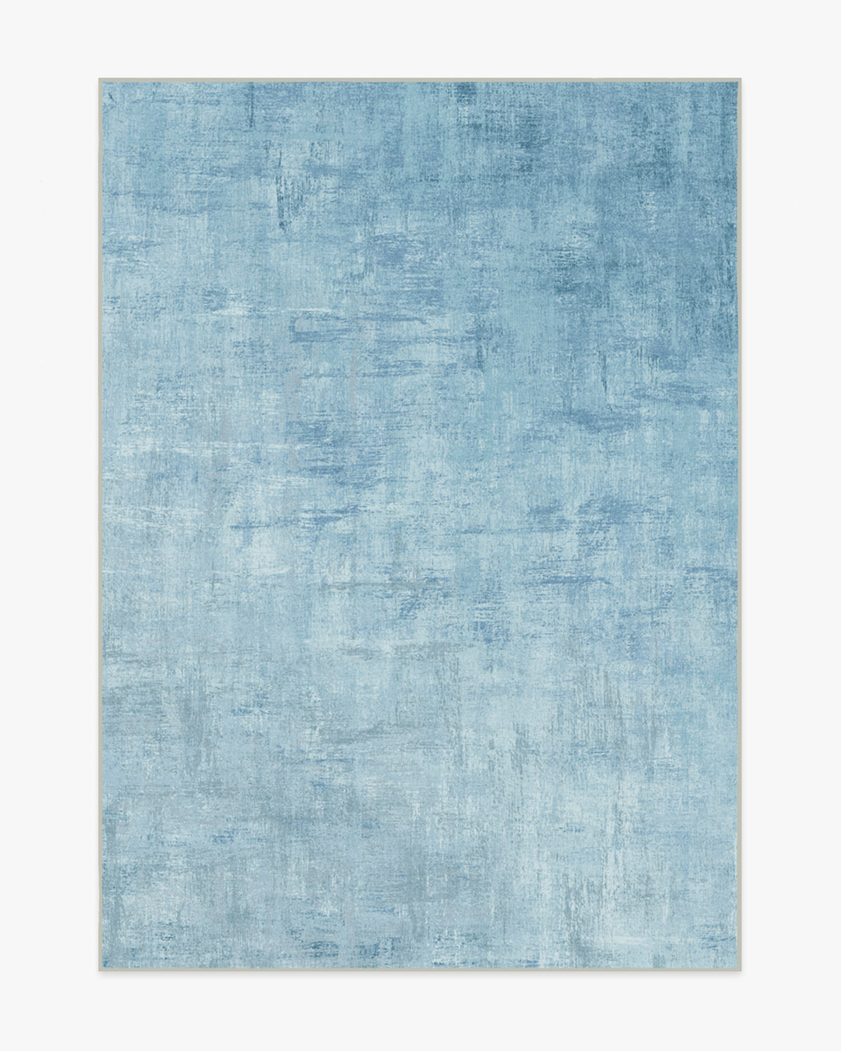 Impasto Slate Blue Flatwoven Rug
