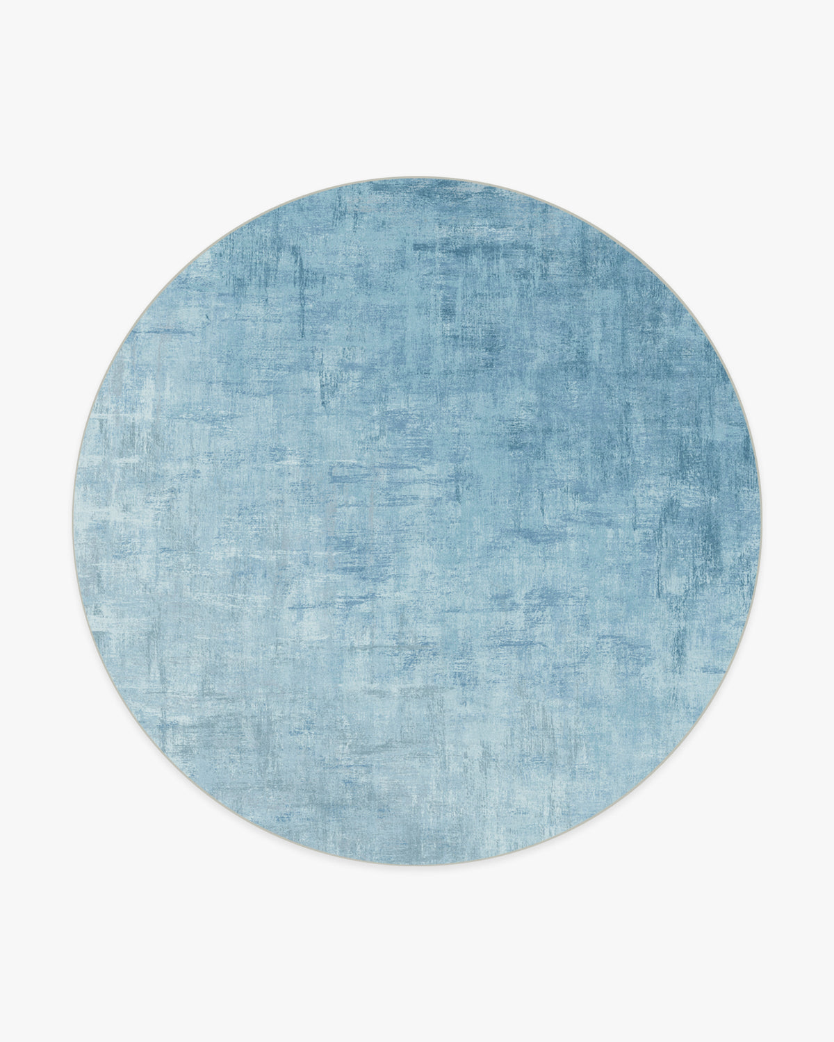 Impasto Slate Blue Flatwoven Rug
