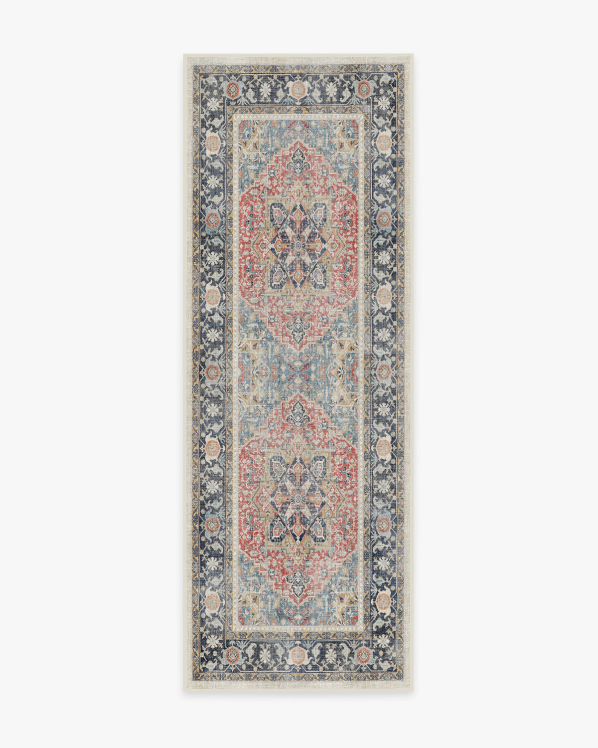 Kamran Cayenne Red Flatwoven Rug