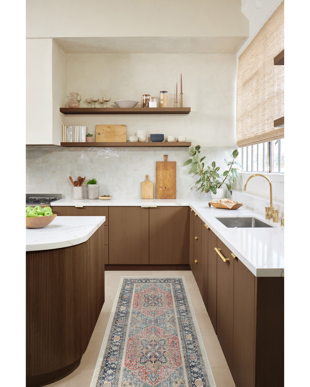 Kamran Cayenne Red Flatwoven Rug