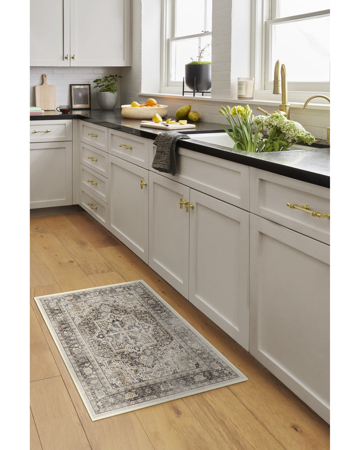 Kamran Hazel Flatwoven Rug