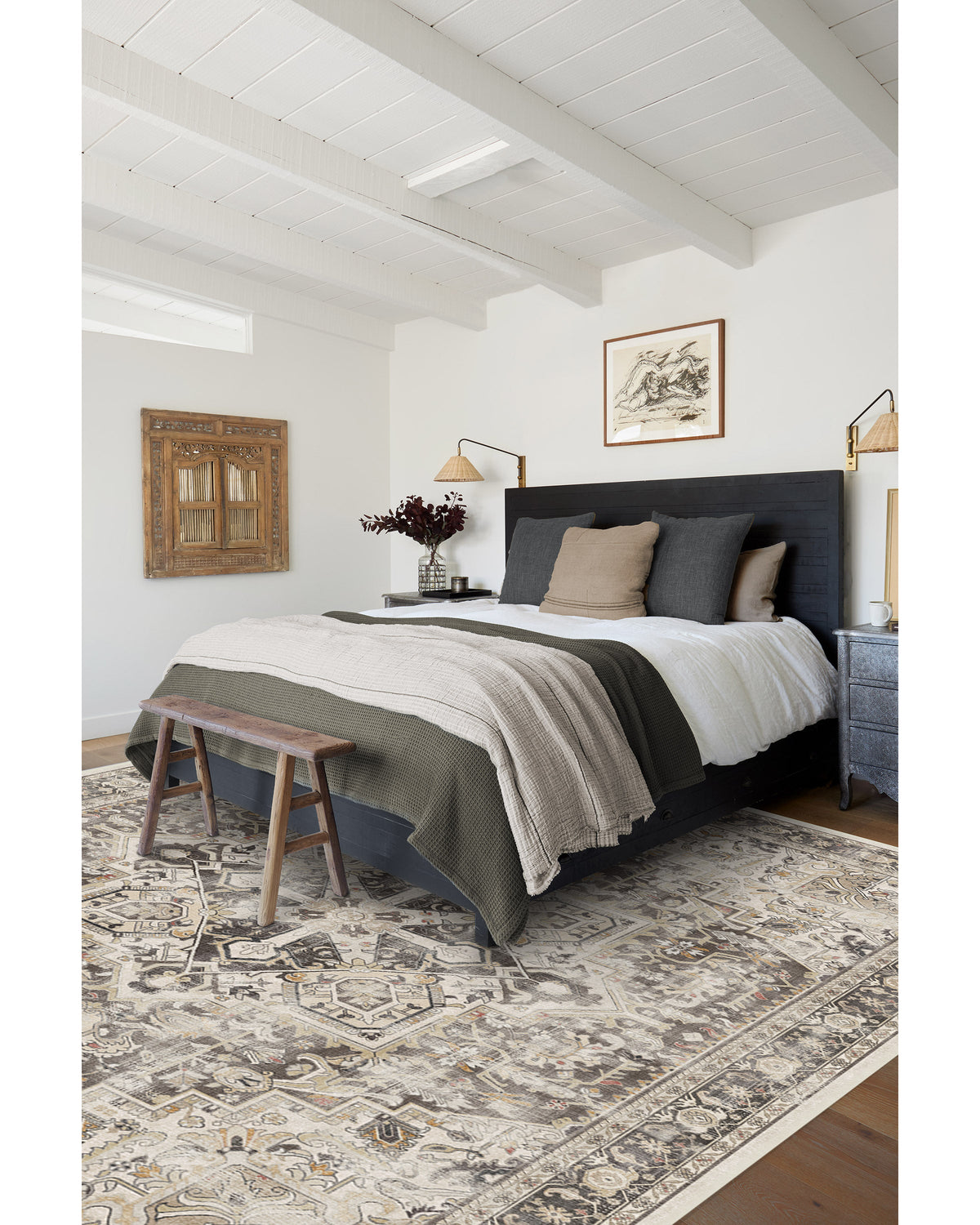 Kamran Hazel Flatwoven Rug