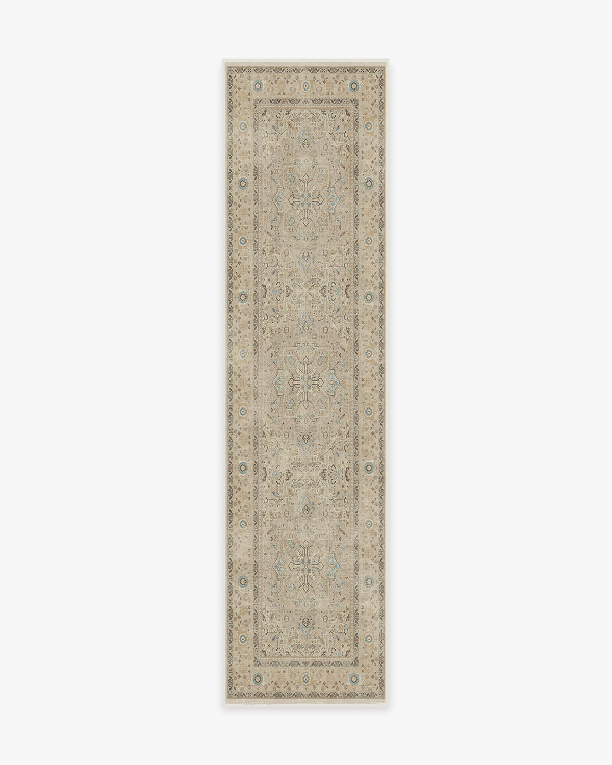 Kamran Ivory Opal Flatwoven Rug