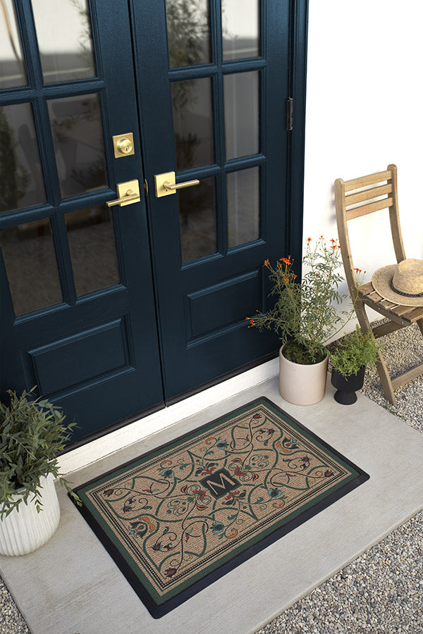 Maeva Monogram Doormat
