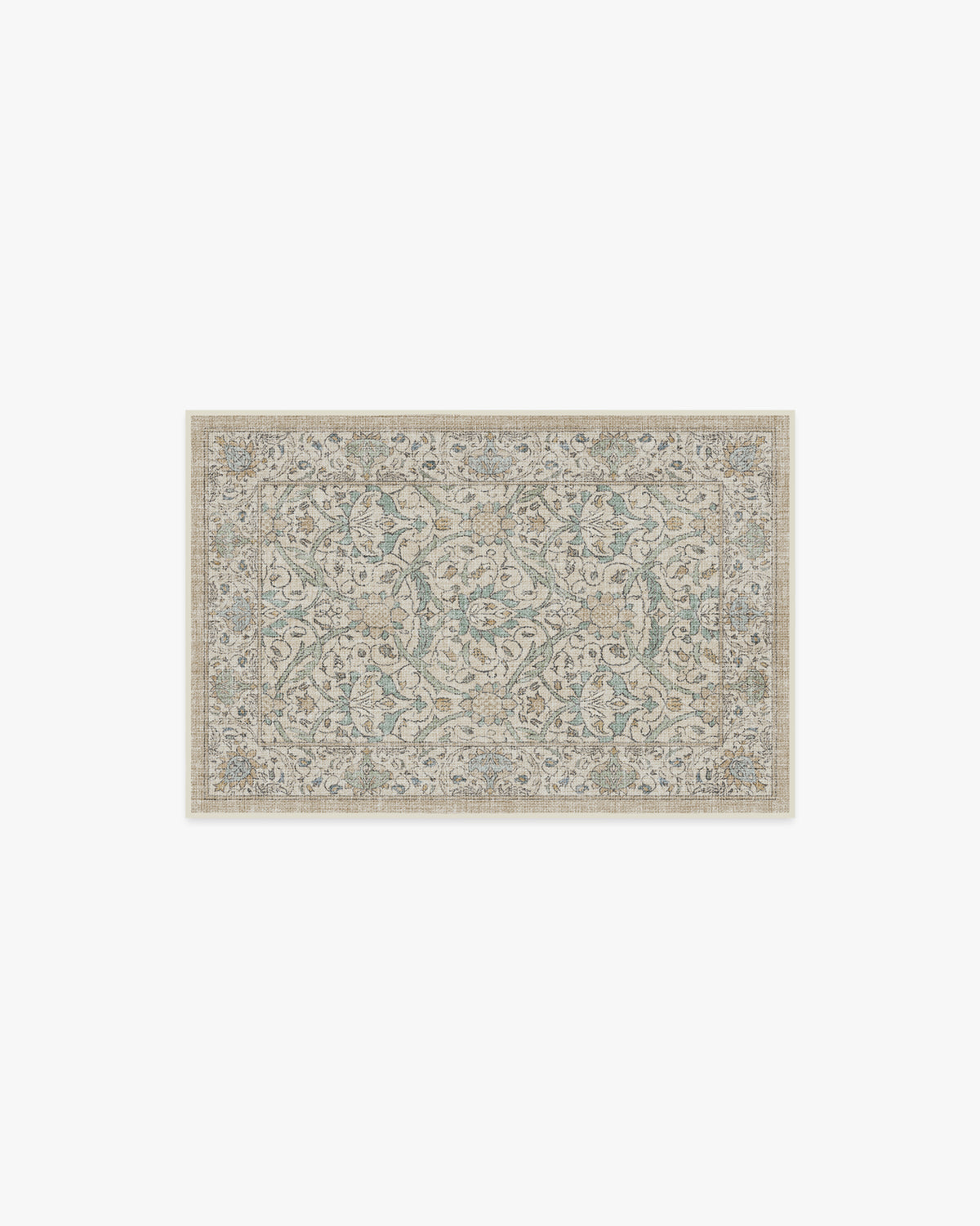 Montreal Natural Jade Flatwoven Rug by Morris & Co.