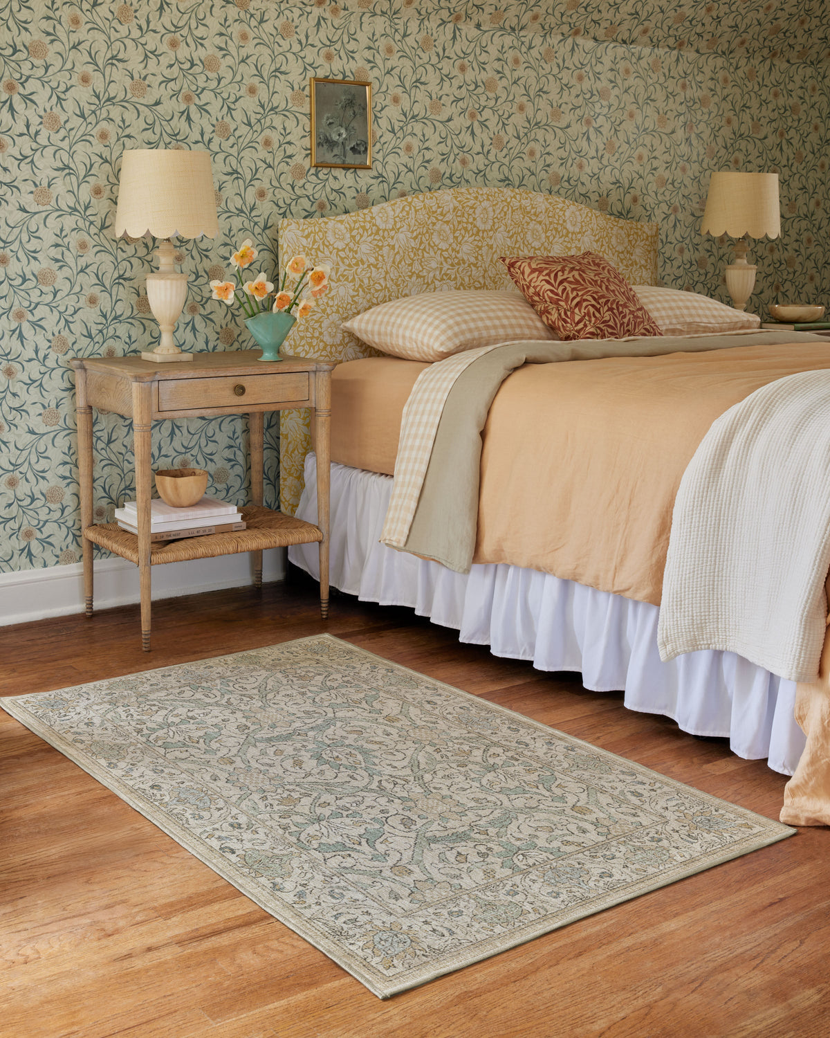 Montreal Natural Jade Flatwoven Rug by Morris & Co.