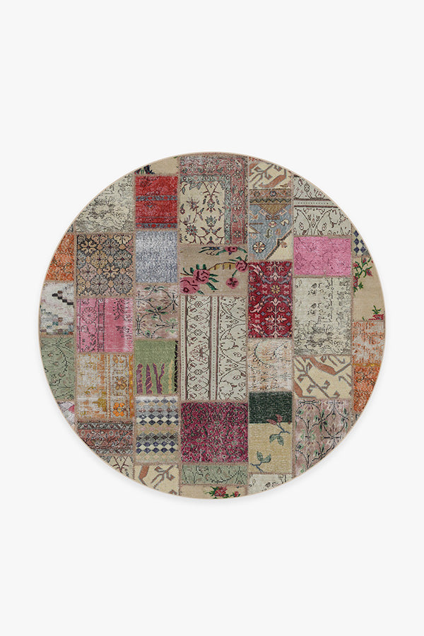 Patchwork Boho Flatwoven Rug