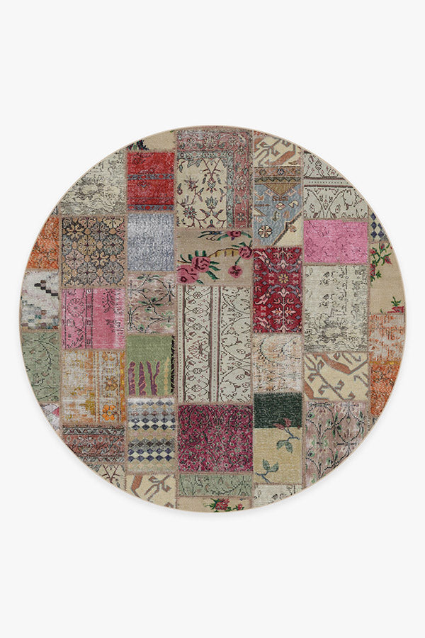 Patchwork Boho Flatwoven Rug