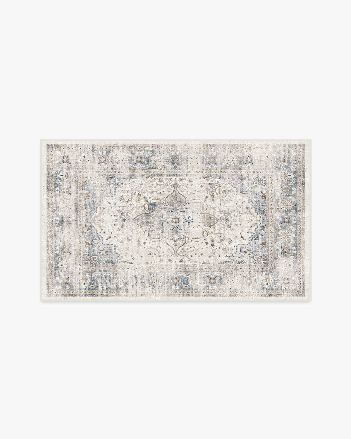 Sarrah Blue Quartz Flatwoven Rug