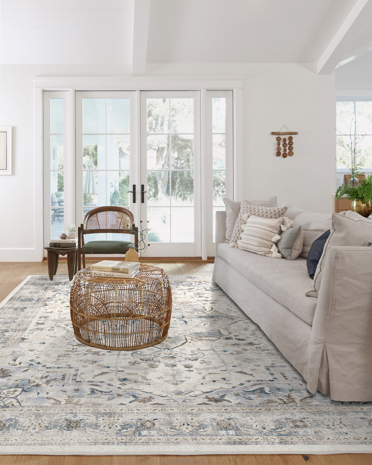 Sarrah Blue Quartz Flatwoven Rug